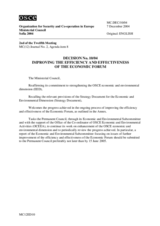 Ministerial Council Decision No. 10/04