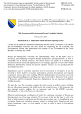 Statement by H.E. Ambassador Siniša Bencun