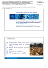 Presentation by Ms. Carmen Marques Ruiz, Policy Coordinator Environment & Water