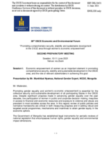 Statement by Mr. Munkhbat Nyamaa, National Gender Expert, National Committee on Gender Equality