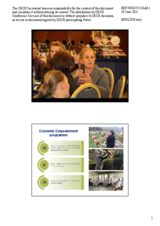 Presentation by Ms. Ana Stakaj, Executive Leader