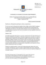 Statement by Amb. Robert Kvile, Permanent Representative