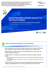 Presentation by Ms. Michelle Harding, Head of the Tax Data and Statistical Analysis Unit, Centre for Tax Policy and Administration