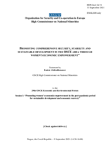 Statement by Amb. Kairat Abdrakhmanov