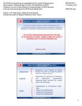 Presentation by Mr. Musa Demir, Deputy Director General, General Directorate for Exports, Ministry of Trade