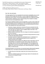 Statement by Mr. Ilir Bejtja, Deputy Minister, Ministry of Infrastructure and Energy